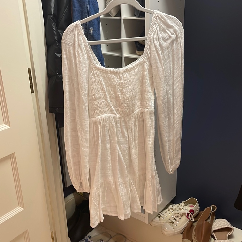 White beach dress!